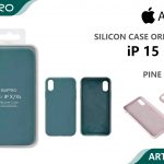 SILICONE CASE IP 15PLUS #20 PINE GREEN