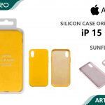 SILICONE CASE IP 15PLUS #26 SUNFLOWER
