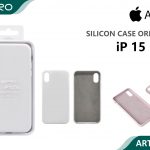 SILICONE CASE IP 15PLUS #14 WHITE