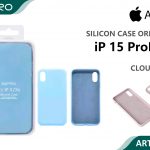 SILICONE CASE IP 15PROMAX #25 CLOUDBLUE