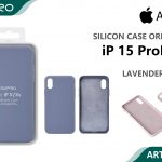 SILICONE CASE IP 15PROMAX #02 LAVENDER GRAY