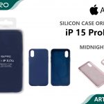 SILICONE CASE IP 15PROMAX #09 MIDNIGHT BLUE