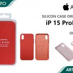 SILICONE CASE IP 15PROMAX #27 ORANGE