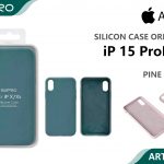 SILICONE CASE IP 15PROMAX #20 PINE GREEN