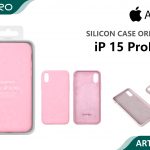 SILICONE CASE IP 15PROMAX #21 PINK