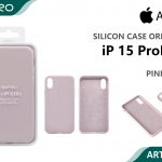 SILICONE CASE IP 15PROMAX #18 PINKSAND