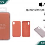 SILICONE CASE IP 16 #01 APRICOT