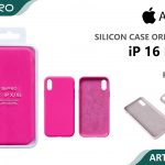 SILICONE CASE IP 16PLUS #15 FUCSIA