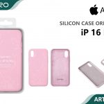 SILICONE CASE IP 16PLUS #21 PINK