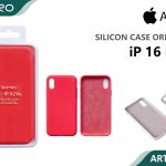 SILICONE CASE IP 16PLUS #10 RED