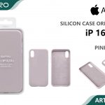 SILICONE CASE IP 16PRO #18 PINKSAND