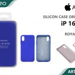 SILICONE CASE IP 16PRO #12 ROYAL BLUE