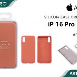 SILICONE CASE IP 16PROMAX #01 APRICOT