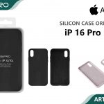 SILICONE CASE IP 16PROMAX #06 BLACK