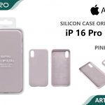 SILICONE CASE IP 16PROMAX #18 PINKSAND