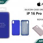 SILICONE CASE IP 16PROMAX #12 ROYAL BLUE