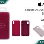 SILICONE CASE IP 17 #23 WINERED