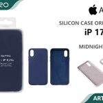 SILICONE CASE IP 17AIR #09 MIDNIGHT BLUE