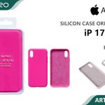 SILICONE CASE IP 17PRO #15 FUCSIA