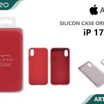 SILICONE CASE IP 17PRO #10 RED