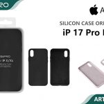 SILICONE CASE IP 17PROMAX #06 BLACK