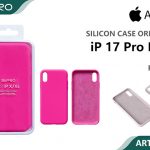 SILICONE CASE IP 17PROMAX #15 FUCSIA