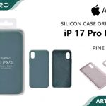 SILICONE CASE IP 17PROMAX #20 PINE GREEN