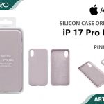 SILICONE CASE IP 17PROMAX #18 PINKSAND