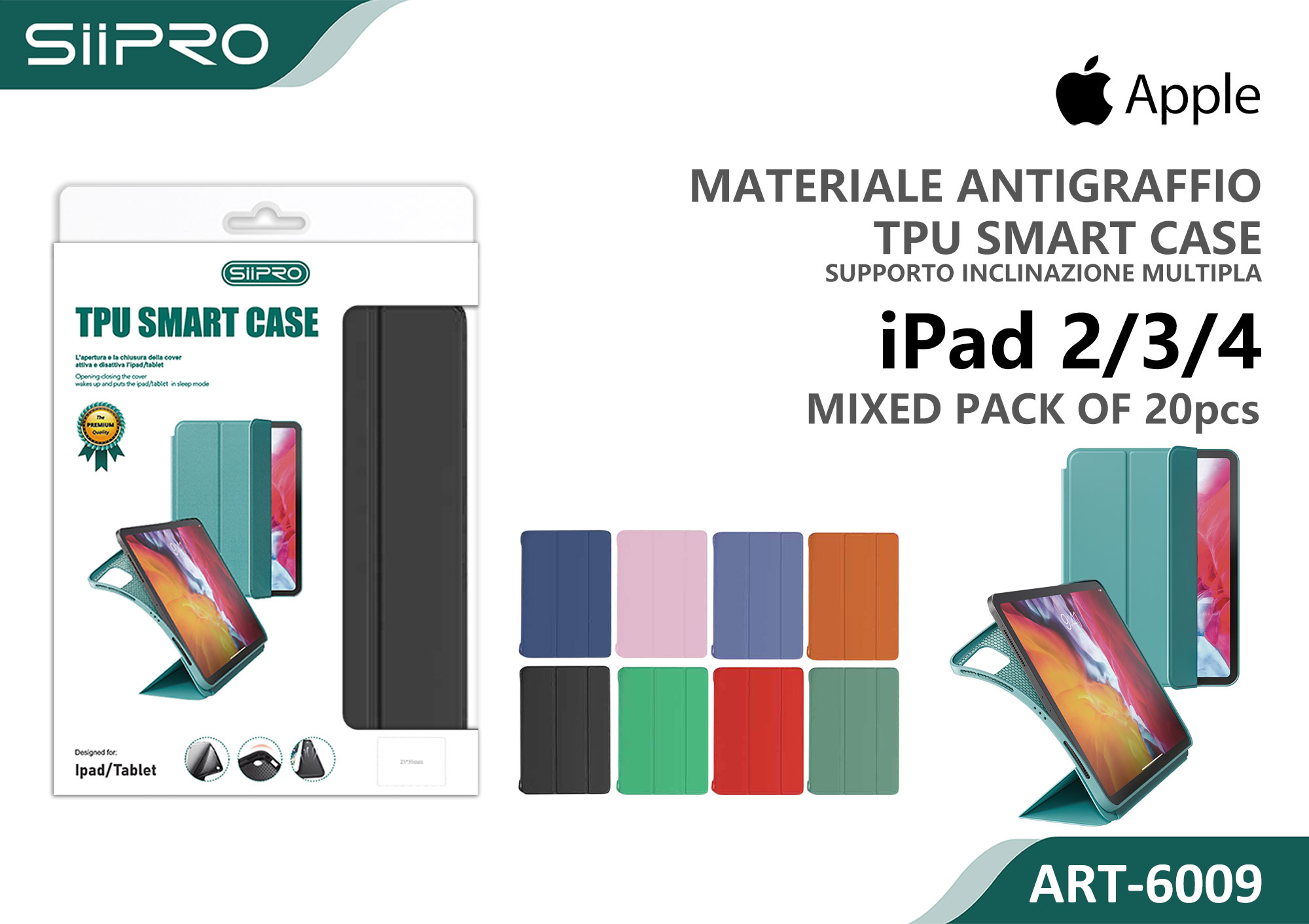 6009-IPAD-2-3-4 COVER IPAD 2-3-4 - immagine 1