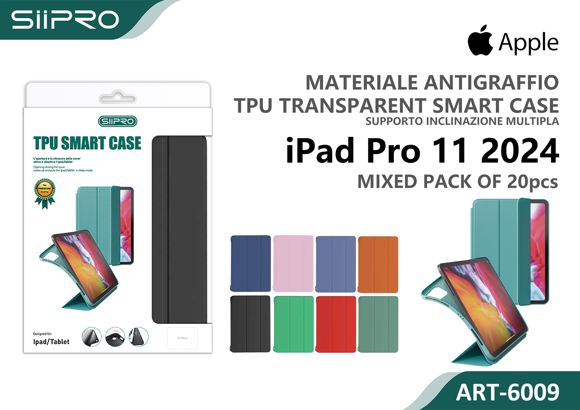 6009-IPAD-PRO11-2024 COVER IPAD PRO11-2024 - immagine 1