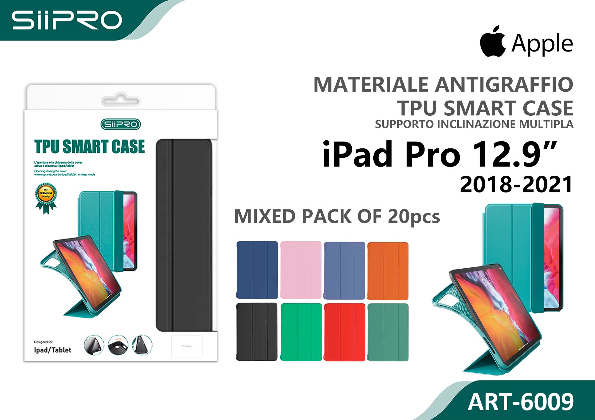 6009-IPAD-PRO12.9-2018-2021 COVER IPAD PRO12.9-2018-2021 - immagine 1