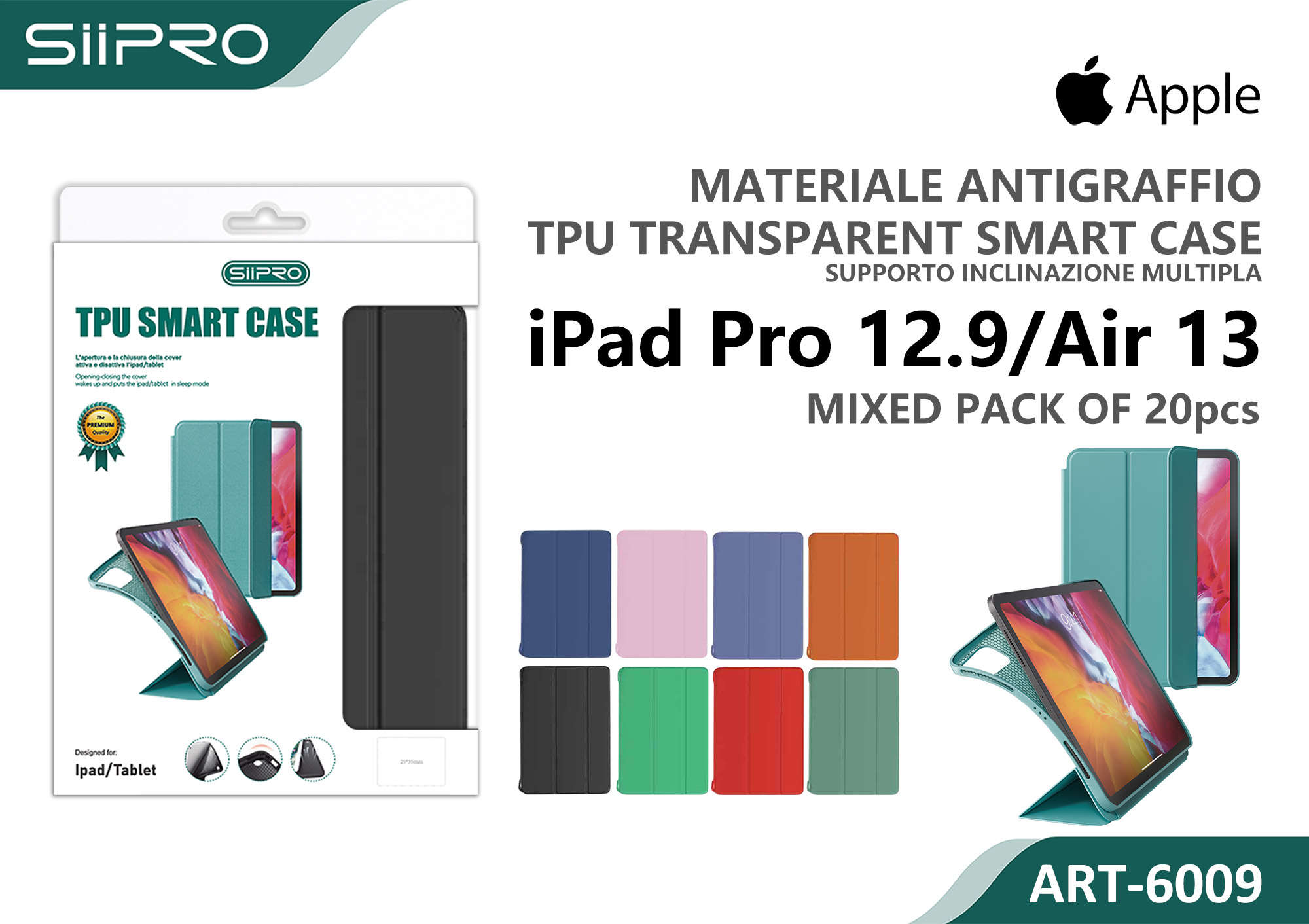6009-IPAD-PRO12.9-AIR13 COVER IPAD PRO12.9-AIR13-2024 - immagine 1
