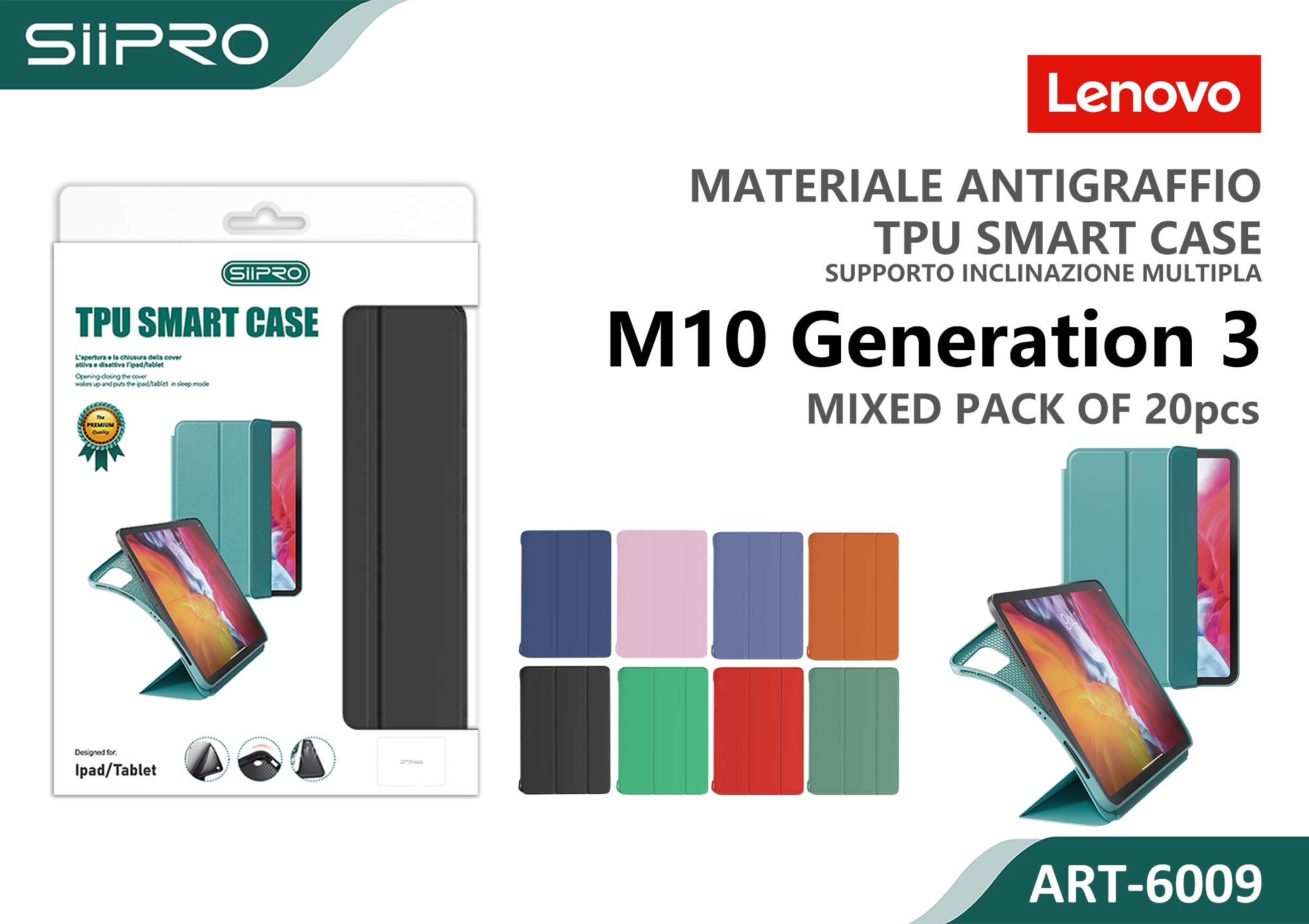 6009-LENOVO-M10-GEN3 COVER LENOVO TAB M10 GEN3 - immagine 1
