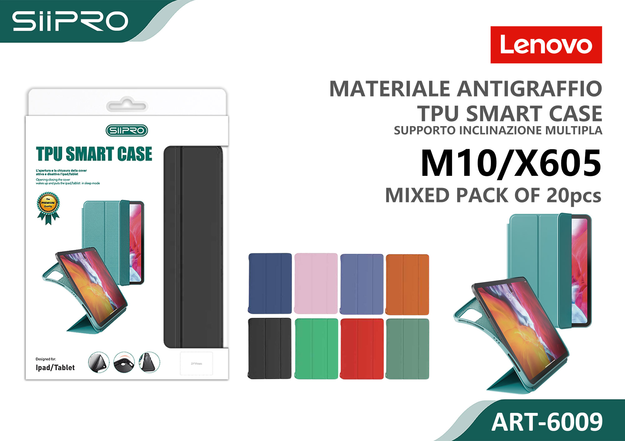 6009-LENOVO-M10-X605 COVER LENOVO TAB M10-X605 - immagine 1