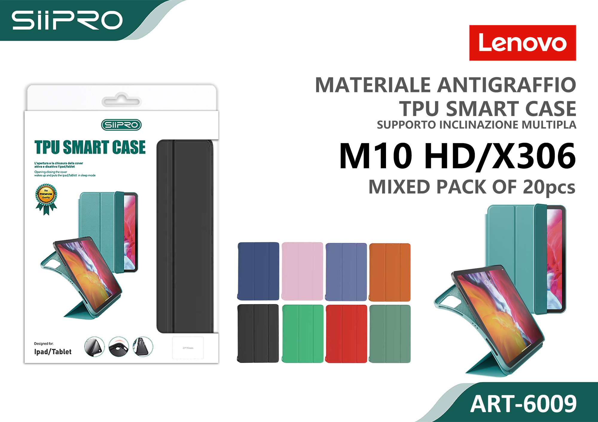6009-LENOVO-M10HD-X306 COVER LENOVO TAB M10HD-X306 - immagine 1