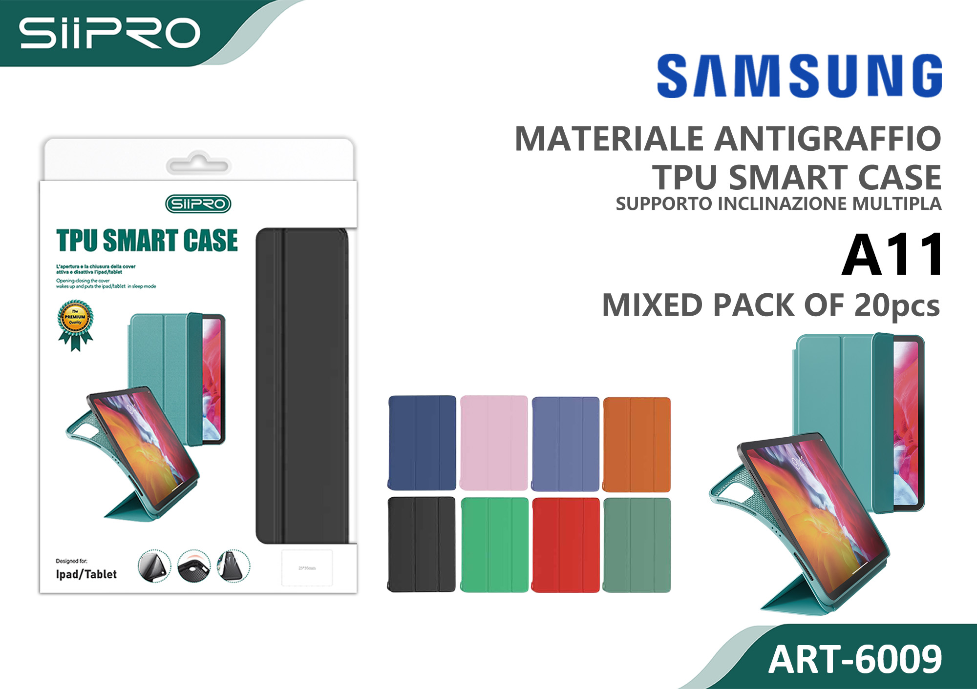 6009-SAMSUNG-A11 COVER SAMSUNG TAB A11 - immagine 1