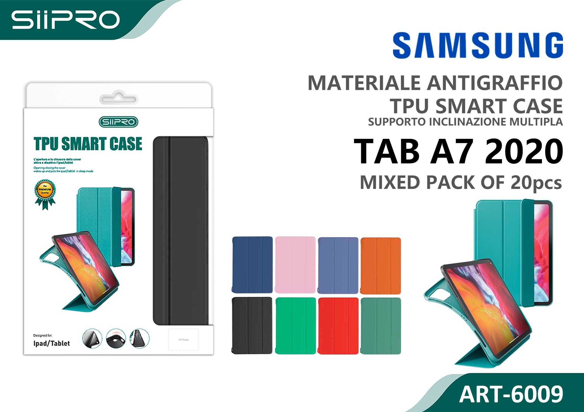 6009-SAMSUNG-A72020 COVER SAMSUNG TAB A72020 - immagine 1