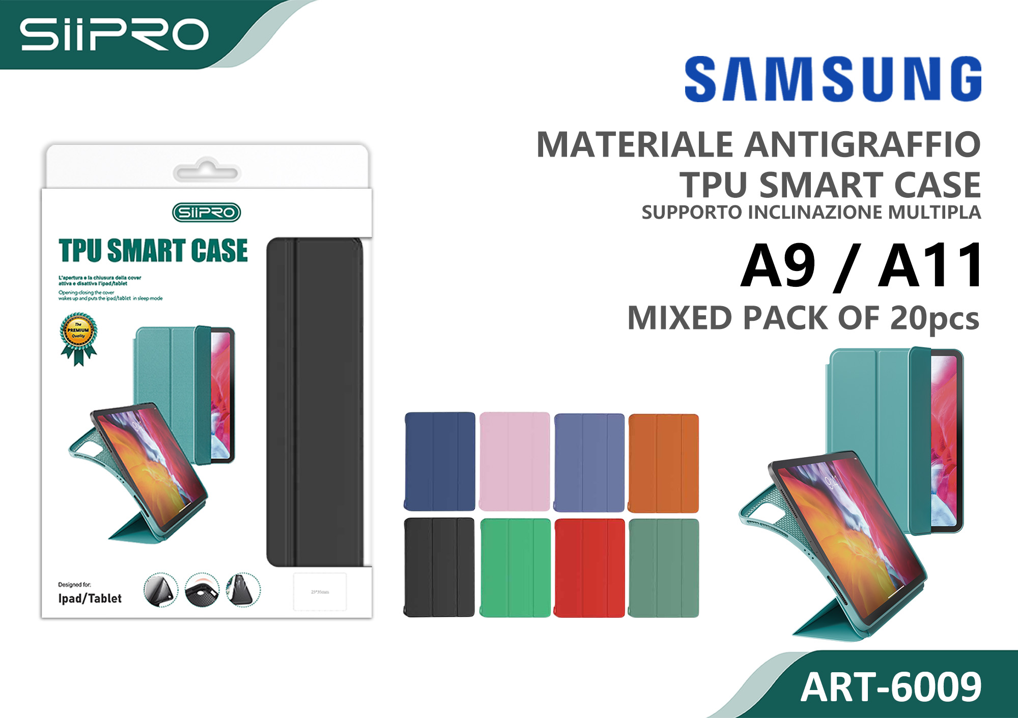 6009-SAMSUNG-A9-A11 COVER SAMSUNG TAB A9-A11 - immagine 1