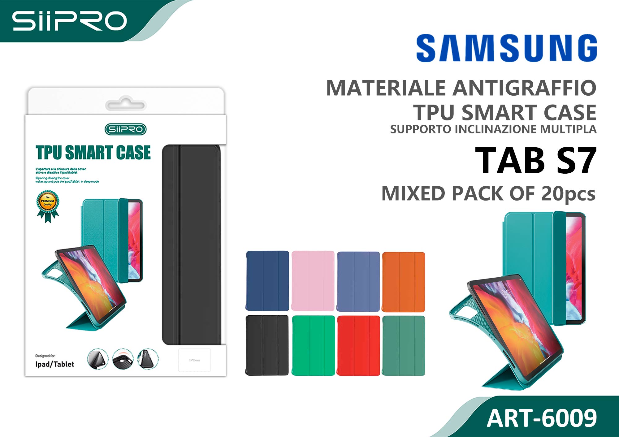 6009-SAMSUNG-S7 COVER SAMSUNG TAB S7 - immagine 1