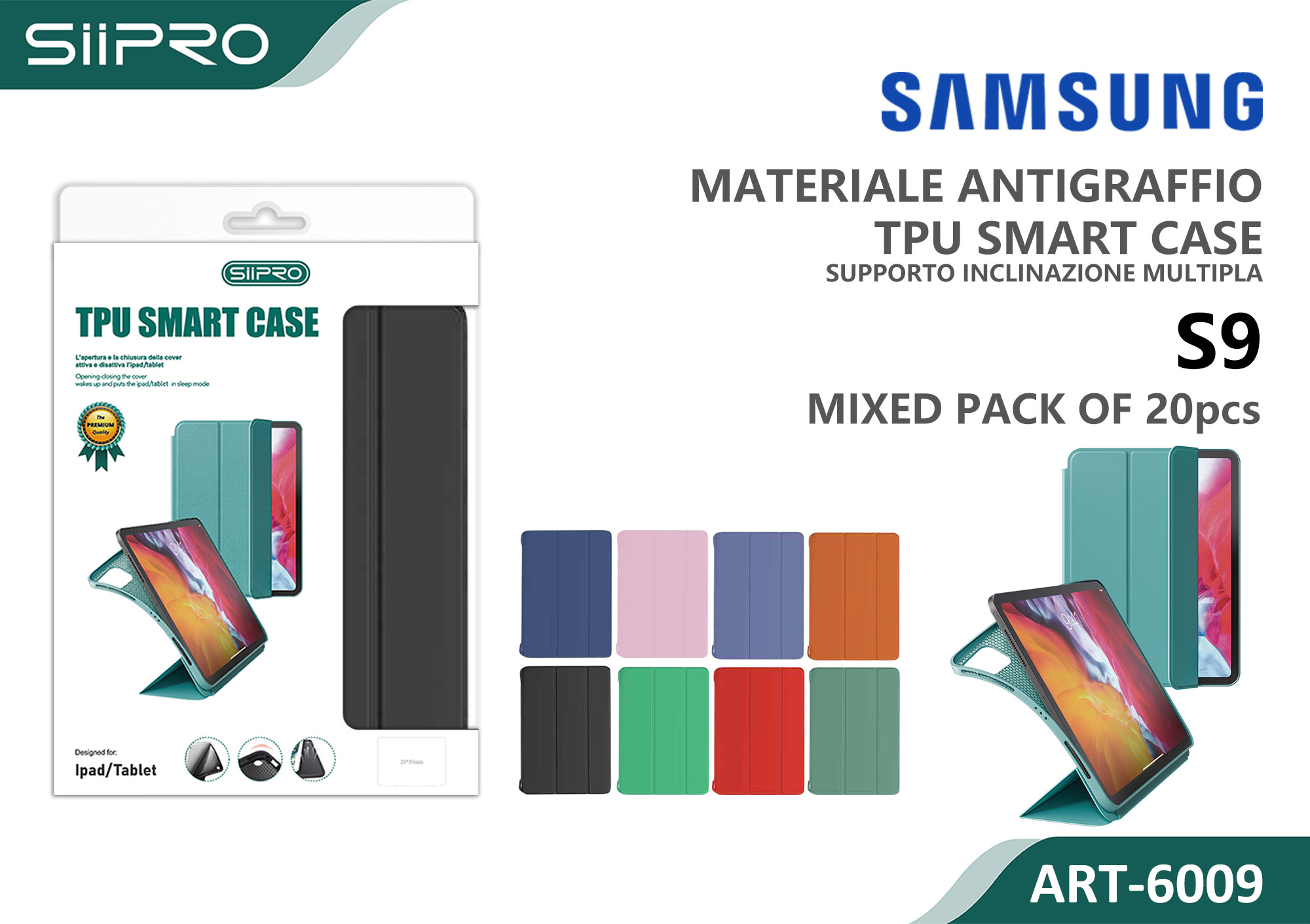6009-SAMSUNG-S9 COVER SAMSUNG TAB S8-S9 - immagine 1