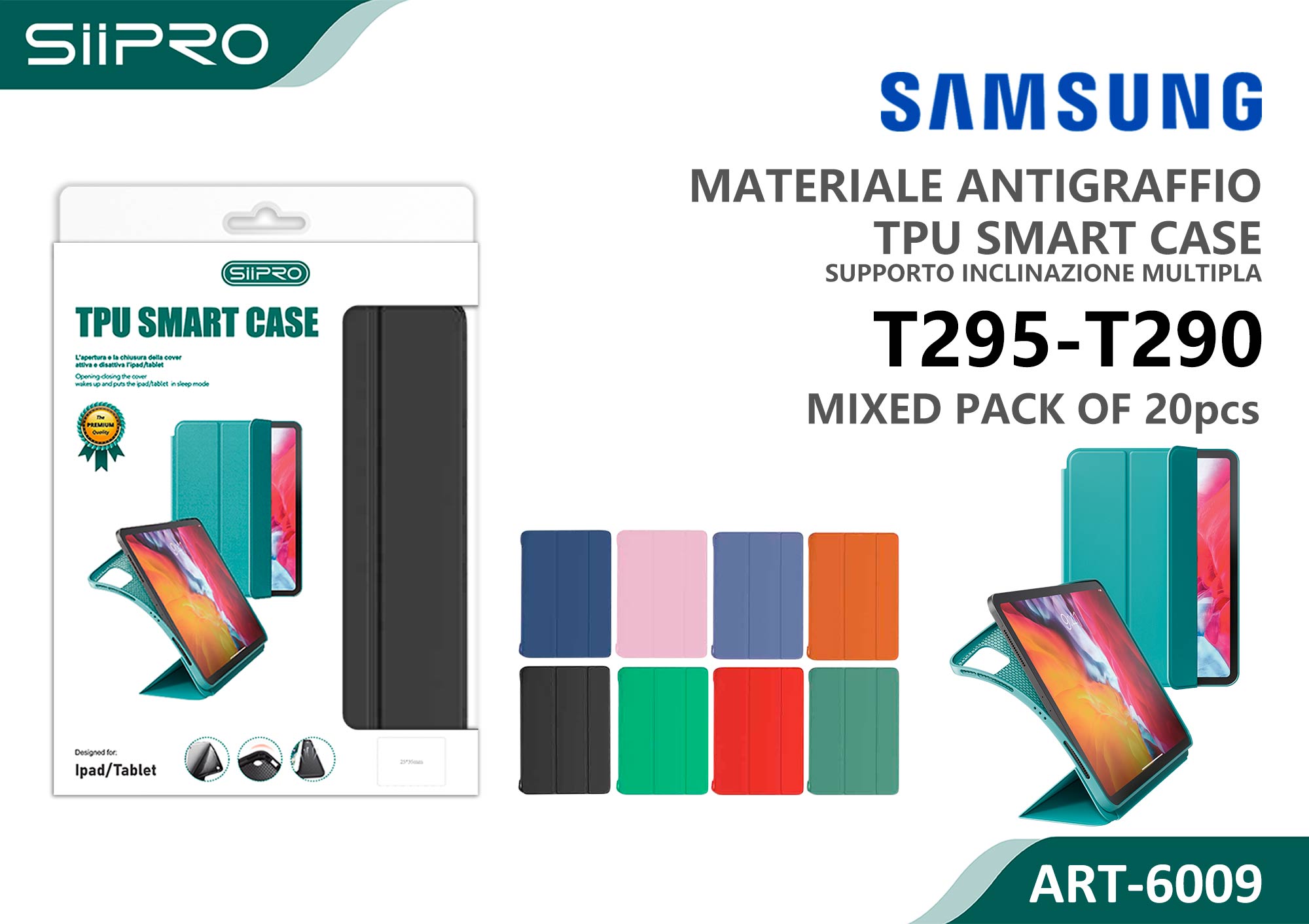 6009-SAMSUNG-T295-T290 COVER SAMSUNG TAB T295-T290 - immagine 1