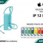 SILICONE CASE CON LACCIO IP 12MINI