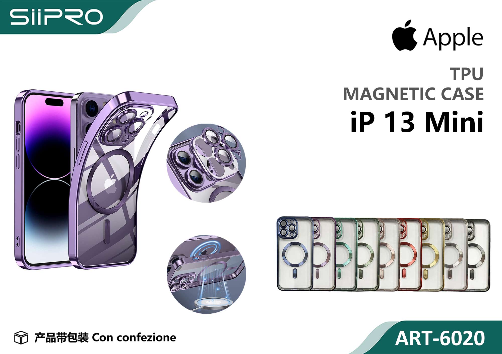 6020-IP13MINI COVER MAGNETICO IP 13MINI - immagine 1