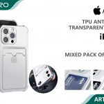 TPU CLEAR CON PORTACARD IP XR