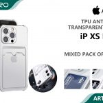 TPU CLEAR CON PORTACARD IP XSMAX