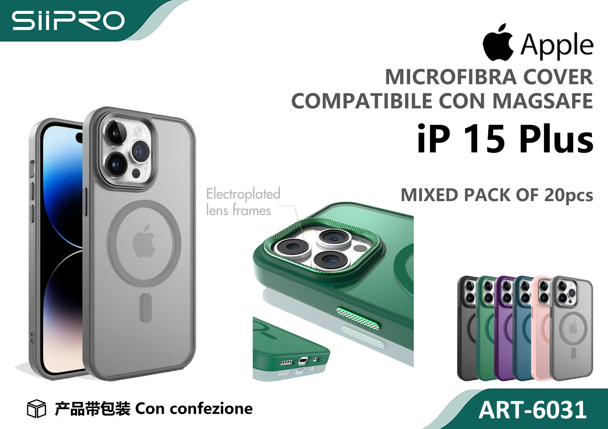 6031-IP15PLUS COVER MAGNETICO IP 15PLUS - immagine 1