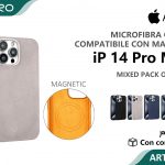 COVER MICROFIBRA MAGNETICO IP 14PROMAX