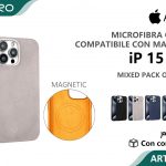 COVER MICROFIBRA MAGNETICO IP 15PRO
