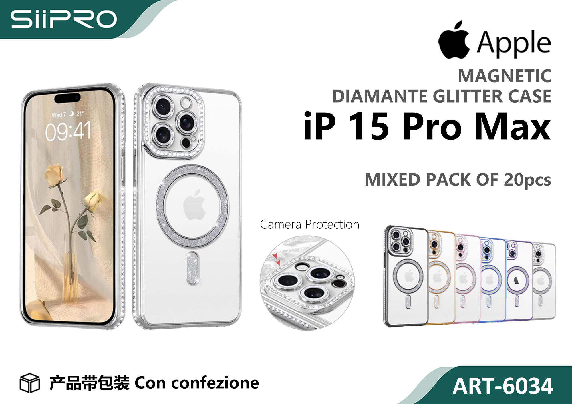 6034-IP15PROMAX COVER MAGNETICO IP 15PROMAX - immagine 1
