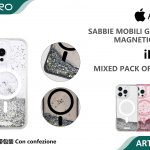 COVER MAGNETICO CON BRILLANTINI IP 15